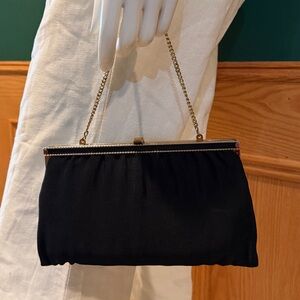 Vintage 1950’s Peck & Peck Fifth Avenue New York Evening Kiss-Lock Clutch